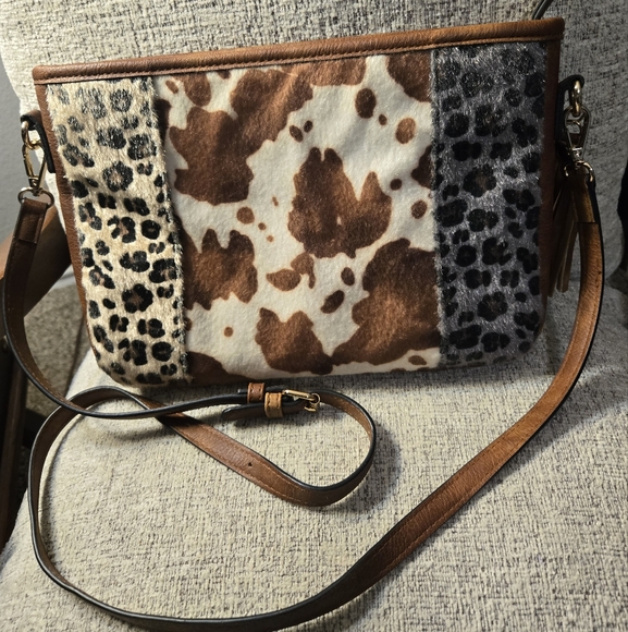 Glamour Empire Handbags - Empire handbag Conceal Carry 12" x 8" strap 48" adjustable western cow leopar…